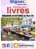 Photo marché aux livres à Gignac