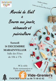 Marché de Noël et Bourse aux jouets, vêtements, puériculture