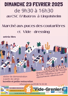 Marché aux puces des couturières et Vide dressing