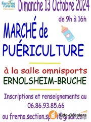 Marché de puériculture