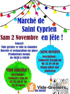 Photo de l'événement Marché de Saint Cyprien en fête