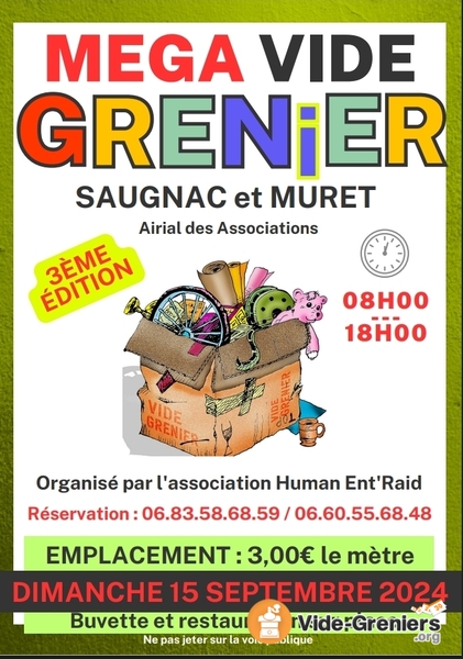 Méga vide grenier 3ème édition