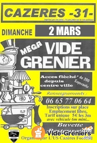 MEGA Vide Grenier - Plus de 200 Exposants attendus....