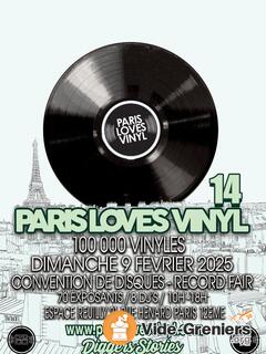 Photo de l'événement PARIS LOVES VINYL 14 - Cent Mille vinyles