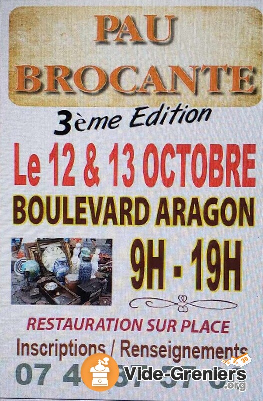 Pau brocante 3eme édition