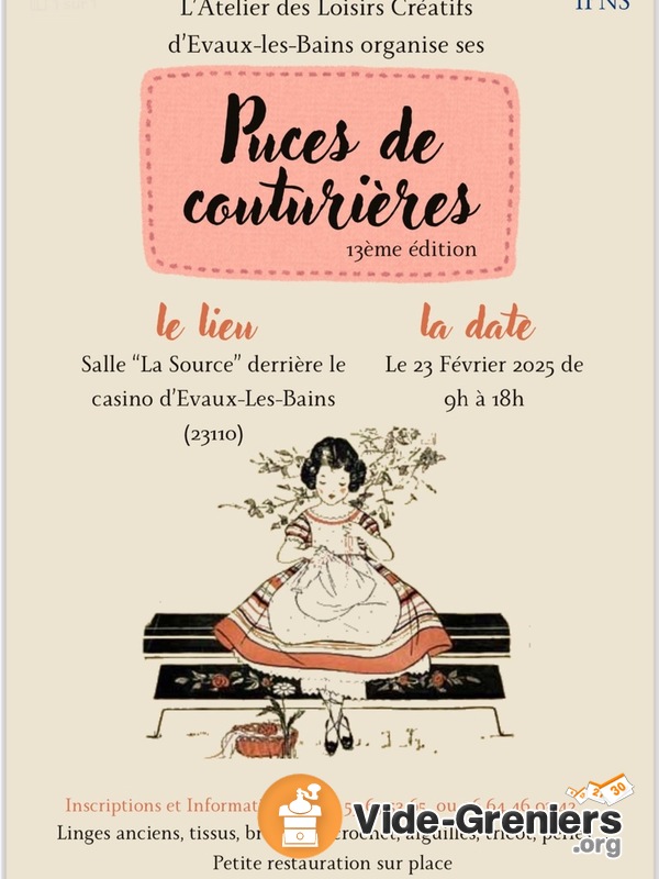 Puces de couturière