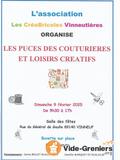 Photo Puces des couturières et loisirs créatifs à Vinneuf