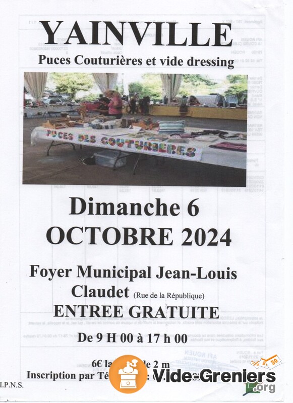 Puces couturieres et vide dressing