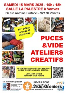 Photo de l'événement Puces et Vide-Ateliers Créatifs