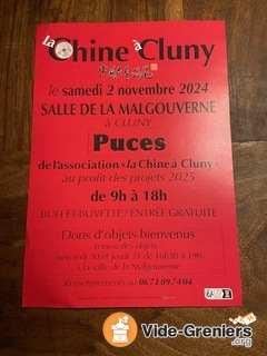 Photo de l'événement Puces de l'association 'La Chine à Cluny'