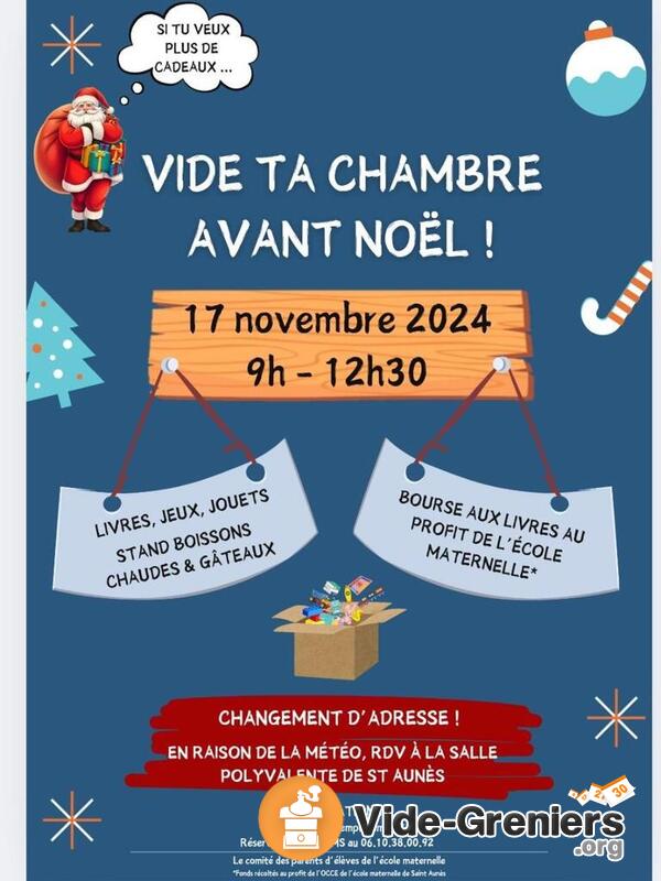 Range ta chambre avant Noël