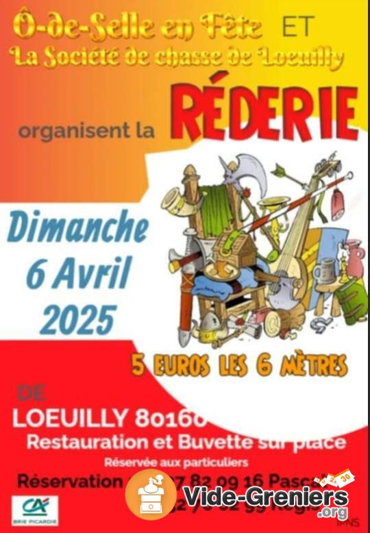 Rèderie par O de Selle en fêtes et la société de chasse