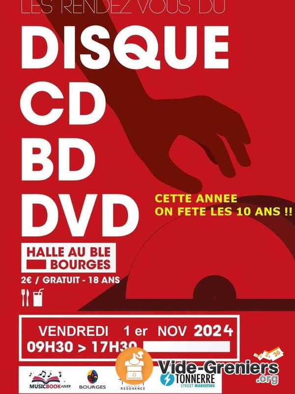 Les rendez vous du disque, bd, cd et dvd