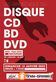 Photo de l'événement Les rendez vous du disque vinyle, bd, cd et dvd