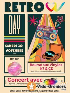 Photo de l'événement Retro Day Bourse aux vinyles, K7, CD, DVD, matériel audio