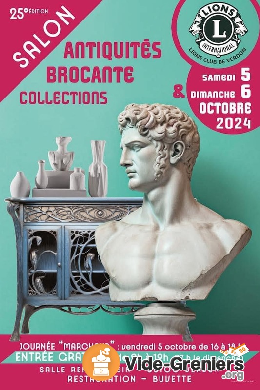 Salon antiquités brocante et collection Lion’s Club