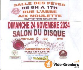 Photo de l'événement Salon du Disque Vinyles 33t 45t Maxi Cd Dvd