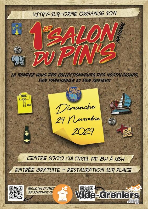 Salon du pin’s 2024