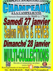 Photo de l'événement Salon du Pin’s et Fève du 27 janvier 2024 à CHAMPEAUX (77)