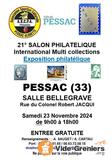 Photo Salon Philatélique Multi Collections à Pessac