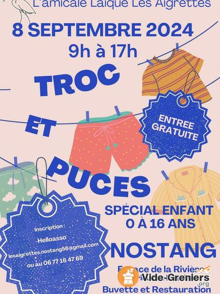 Troc et puces - spécial enfant de 0 à 16 ans