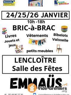 Photo de l'événement Vente Emmaüs 'Bric-à-Brac'