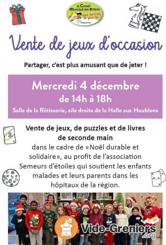 Vente de jeux d'occasion: jeux, livres, puzzles