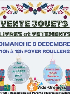 Photo de l'événement Vente de jouets, livres et vêtements pour enfants