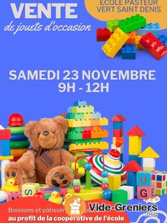 Photo de l'événement Vente de jouets d'occasion à l'école Pasteur (Vert Saint Den