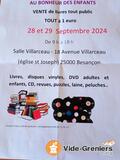 Vente de livres, disques, DVD, CD, puzzles... TOUT A 1 EURO