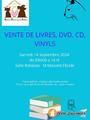 Photo vente livres, dvd, cd, disques à Saint-Maixent-l'École