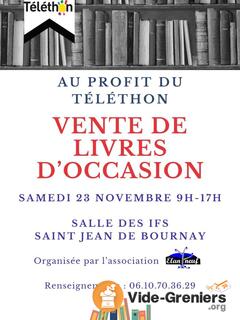 Photo de l'événement Vente de livres d'occasion au profit du Téléthon