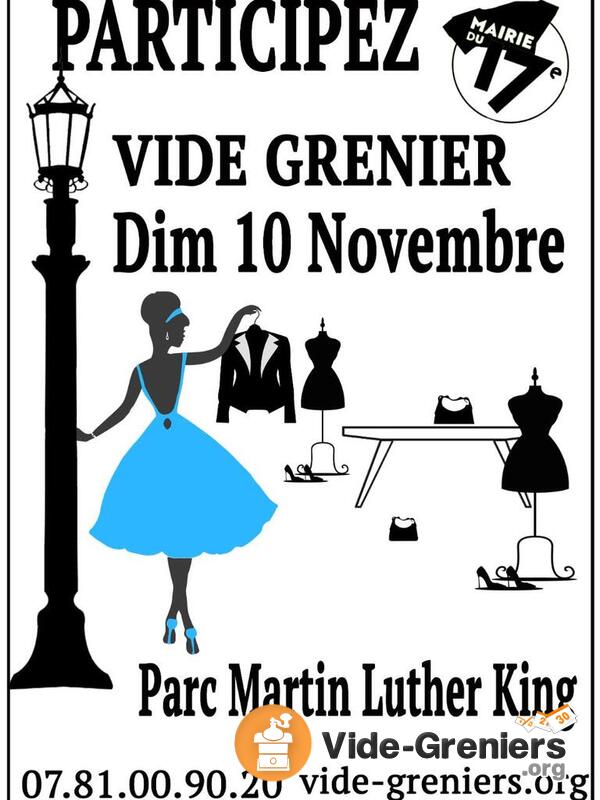 VG Parc Martin Luther King Rue Cardinet 75017