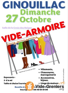 Photo de l'événement Vide-Armoire : Vêtements, chaussures, sacs, bijoux, linge