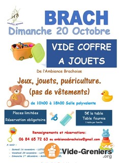 Photo de l'événement Vide coffre a jouets