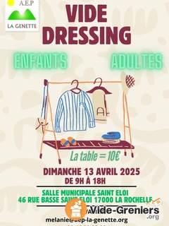 Photo de l'événement vide dressing