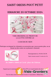 Photo de l'événement Vide dressing au profit de la lutte contre le cancer du sein