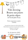 Vide dressing, bourse aux jouets et petit objets.