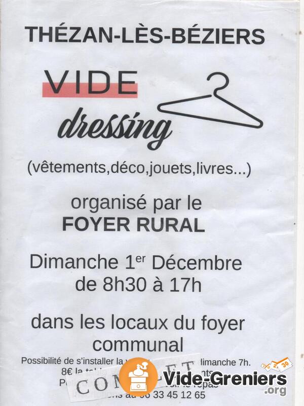 Vide-dressing du Foyer Rural