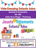 Vide Dressing des enfants et ados