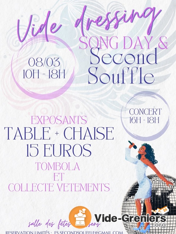 Vide dressing et concert solidaire