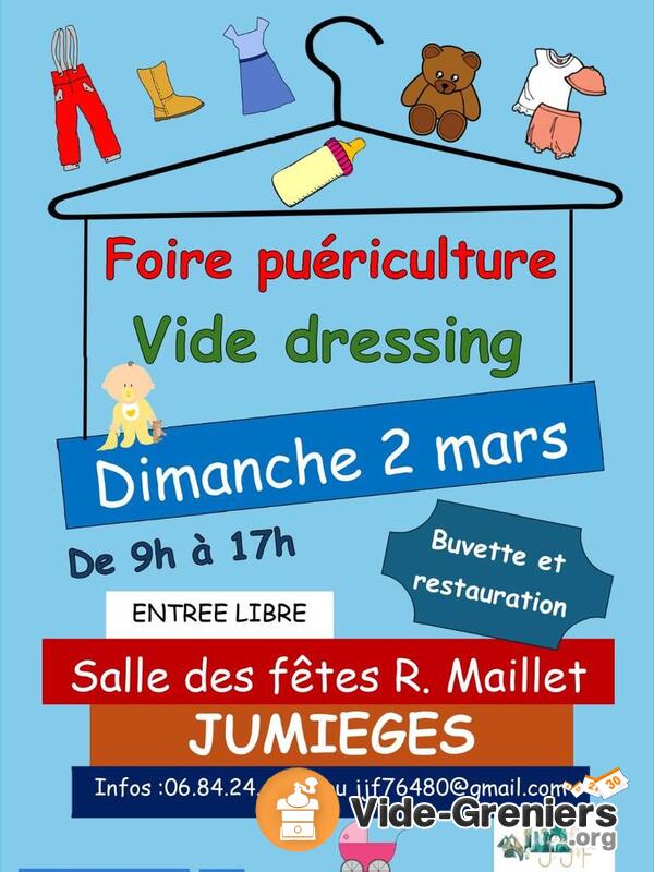 Vide dressing et foire puériculture