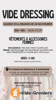 Photo de l'événement Vide dressing femme, bébé, puériculture