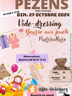 Vide-dressing - puériculture, bourse jouets, décos de Noël