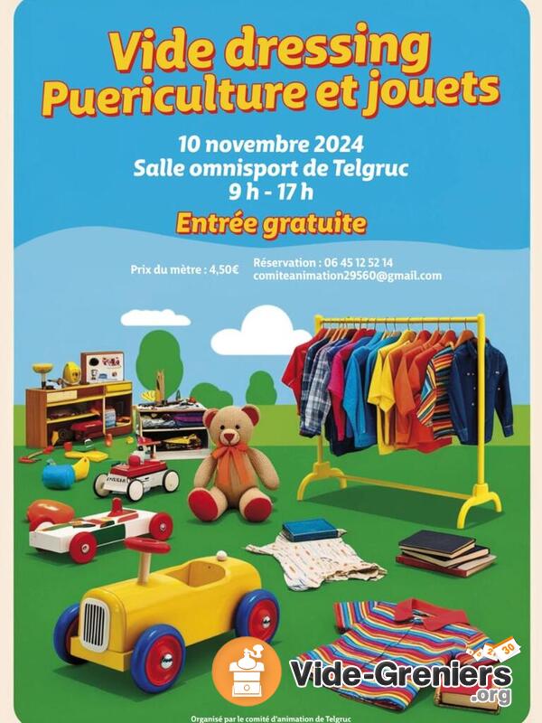 Vide dressing-puériculture-jouets