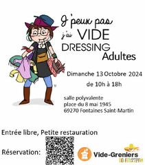 Vide-dressing vêtements et accessoires adultes - ados