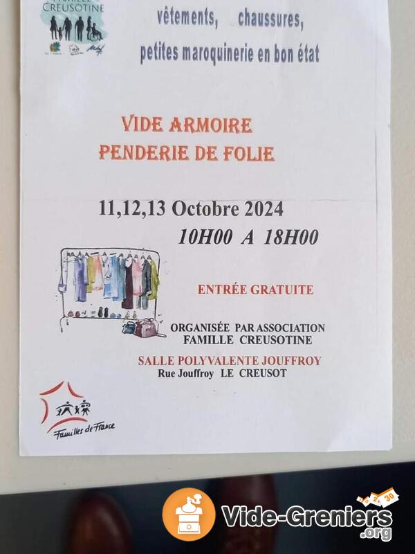 Vide dressing Vide armoire