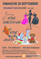 Photo de l'événement Vide dressing- vide jouets