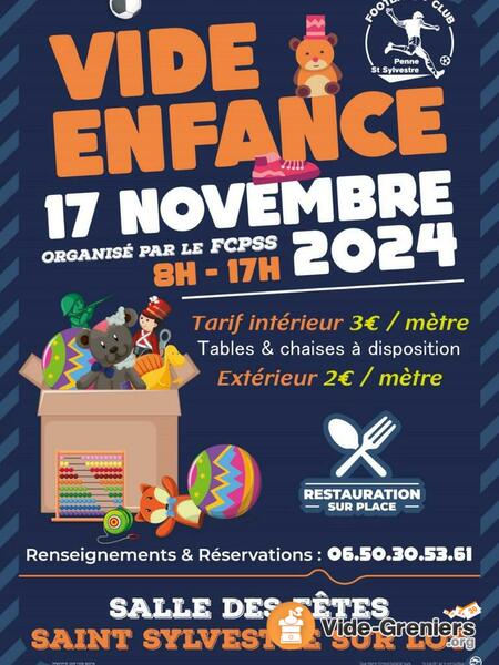 vide enfance du FCPSS