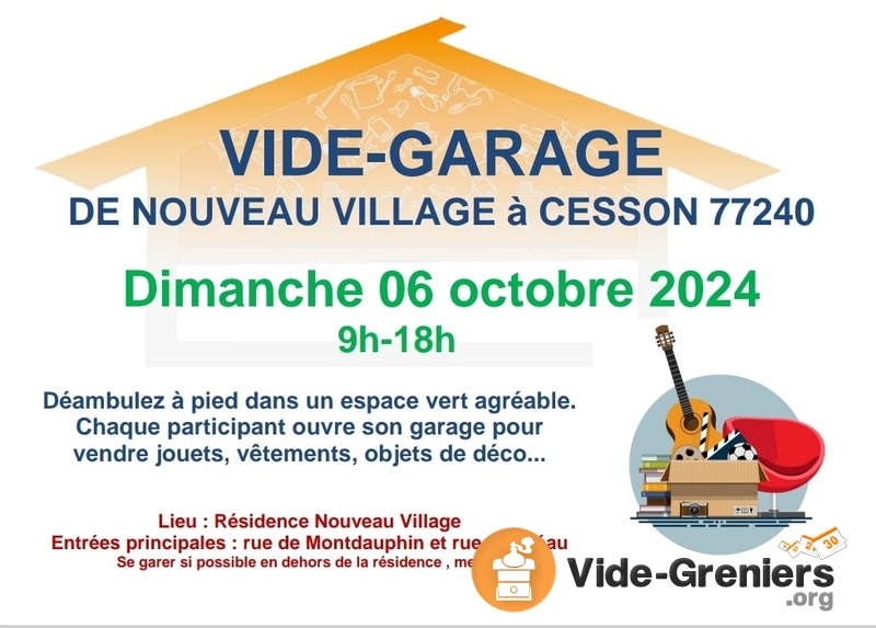 Vide garage de Nouveau Village